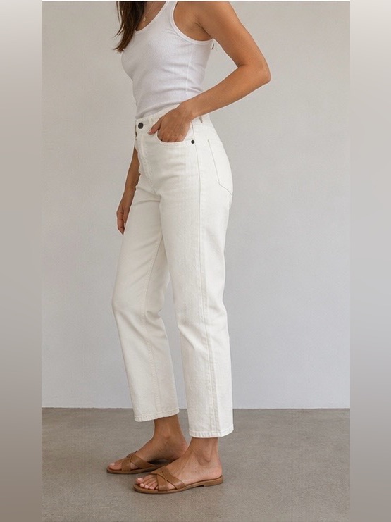 Ba&Sh Paris High Waist Cropped Jeans Cropped